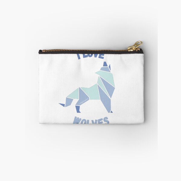 Item preview, I love wolves - geometric  designed and sold by LukjanovArt.