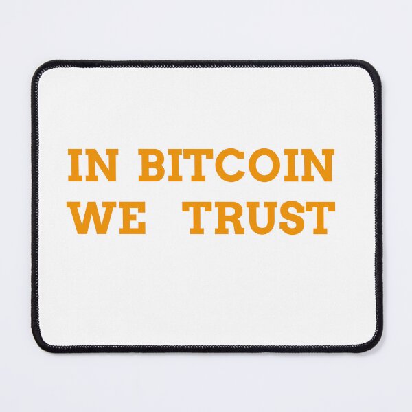 Item preview, In bitcoin we trust - orange designed and sold by PICbyFemke.
