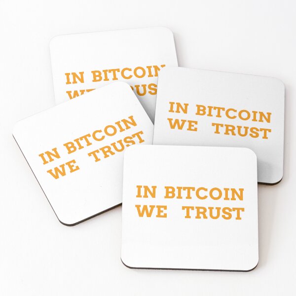 Item preview, In bitcoin we trust - orange designed and sold by PICbyFemke.