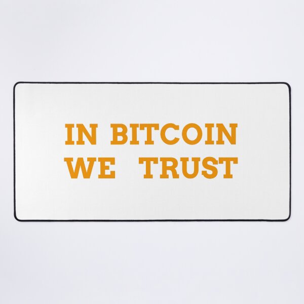 Item preview, In bitcoin we trust - orange designed and sold by PICbyFemke.