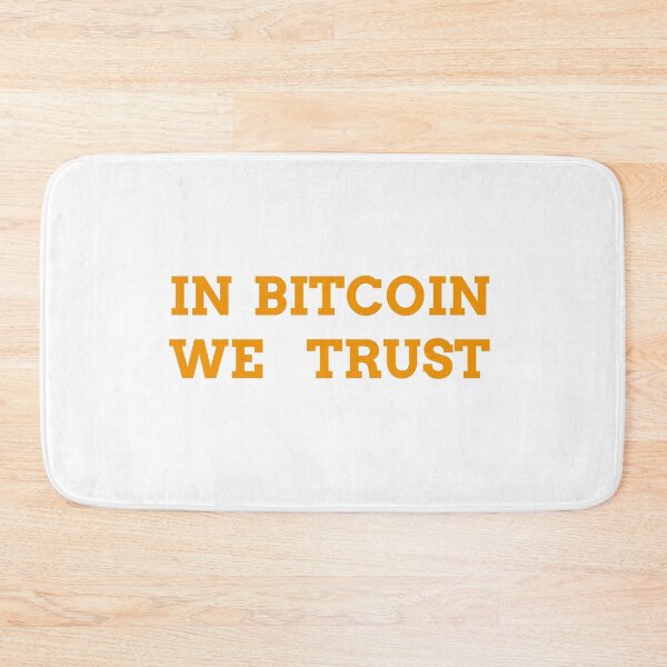 Item preview, In bitcoin we trust - orange designed and sold by PICbyFemke.
