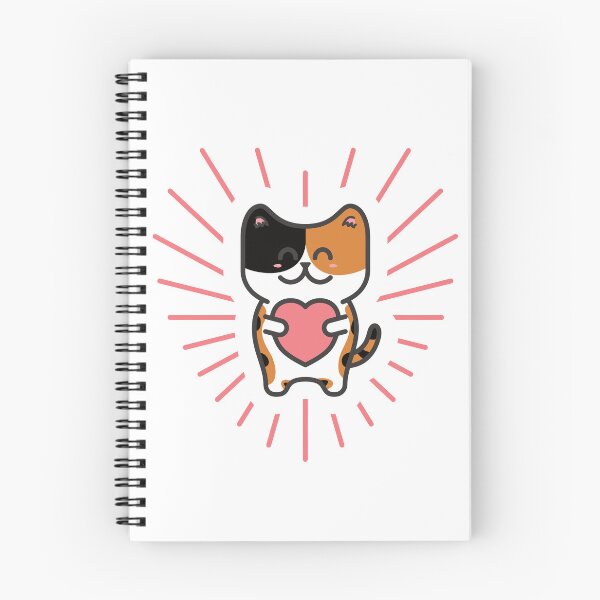 Item preview, Cute Calico Love Cat designed and sold by mob73design.