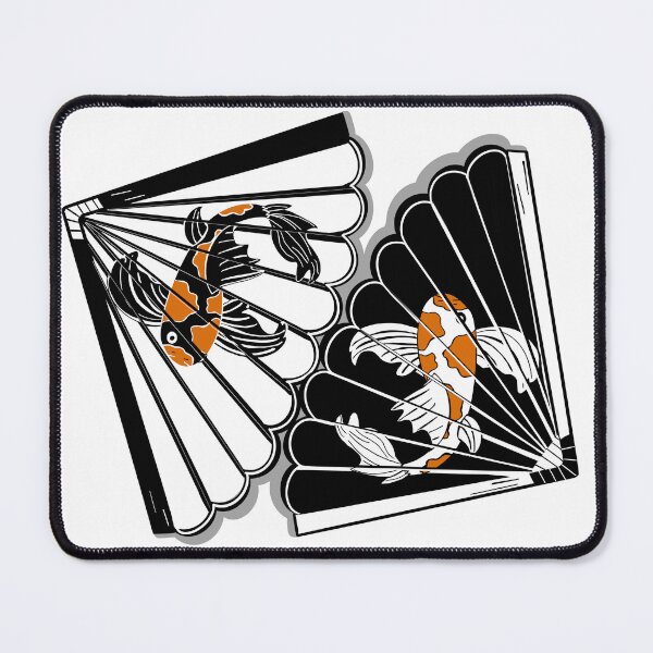 Item preview, Japanese Koi Fans With Yin and Yang Koi designed and sold by Designs-by-Lou.