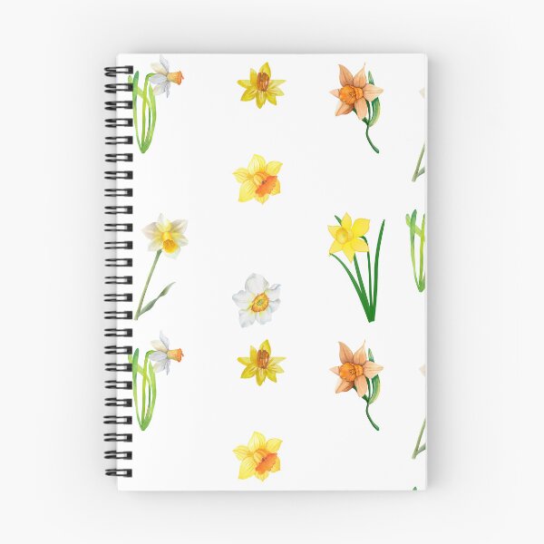 Item preview, Watercolor Daffodil Flowers designed and sold by silviaol.