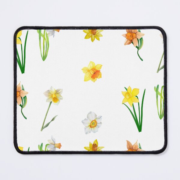 Item preview, Watercolor Daffodil Flowers designed and sold by silviaol.