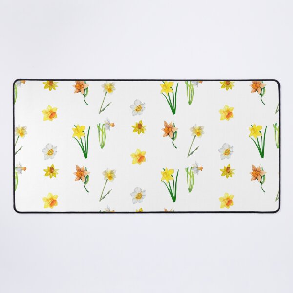 Item preview, Watercolor Daffodil Flowers designed and sold by silviaol.