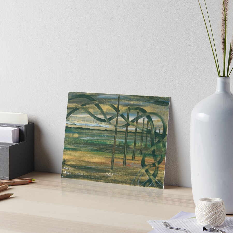 The Crossing Point Art Board Print