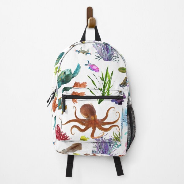 Item preview, Ocean Life Print designed and sold by TeaFairy Art.