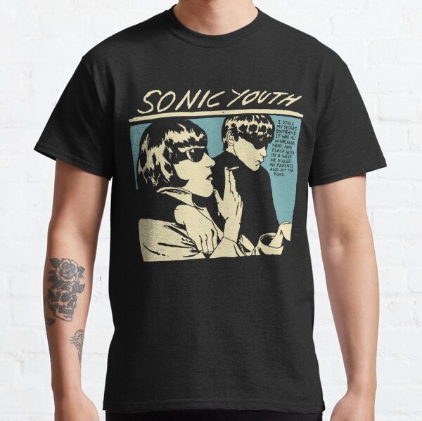 sonic youth goo blue and yellow dirty jetset nurse sister confusion  Classic T-Shirt
