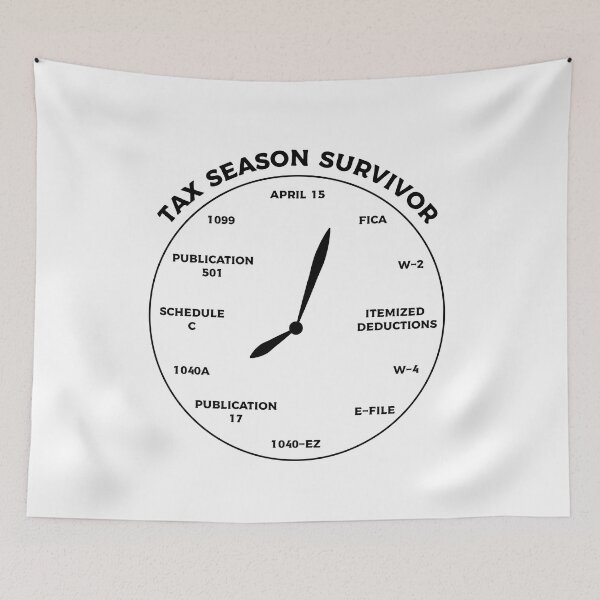 Item preview, Tax Season Survivor, tax attorney gift, Accounting Student T-shirt,CPA Hoodie, Hat designed and sold by Eddyed.