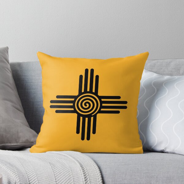 Item preview, Zia Sun, Symbol, New Mexico, Flag designed and sold by nitty-gritty.