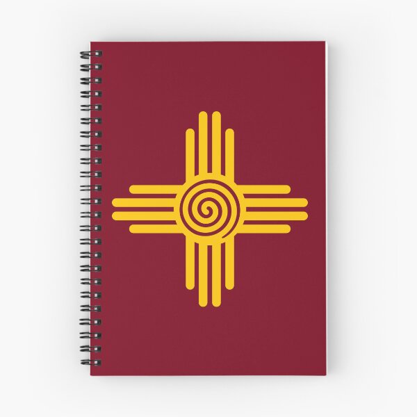 Item preview, Zia Sun, Spiral, Symbol, New Mexico, Flag designed and sold by nitty-gritty.