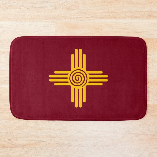Item preview, Zia Sun, Spiral, Symbol, New Mexico, Flag designed and sold by nitty-gritty.
