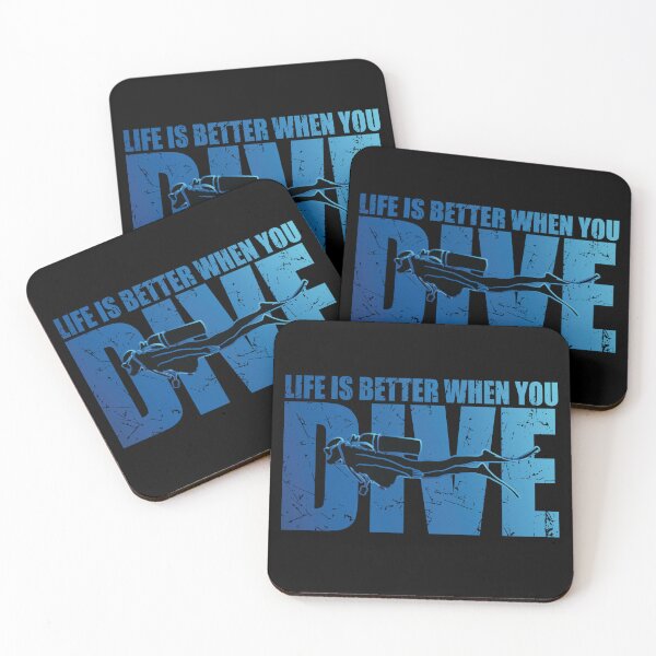 Item preview, Life is Better When You Dive designed and sold by TravelScientist.