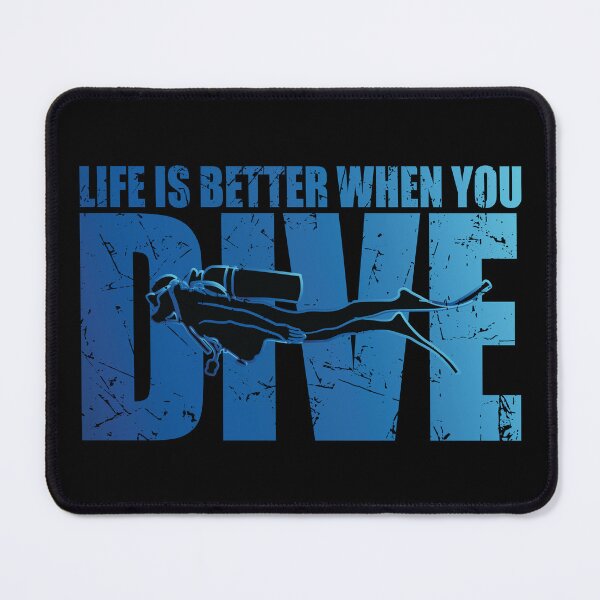 Item preview, Life is Better When You Dive designed and sold by TravelScientist.