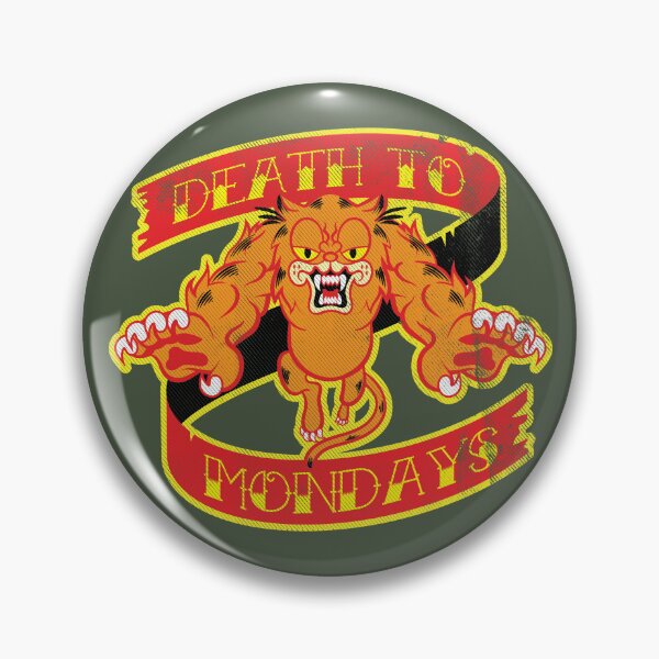 Item preview, Death To Mondays designed and sold by ToadyCo.