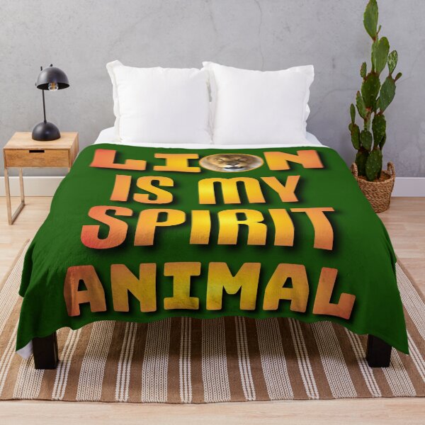 Item preview, lion is my spirit animal. designed and sold by Umiska.