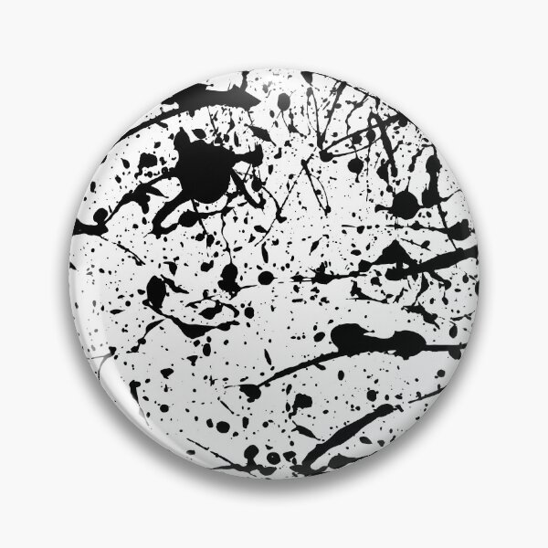 Item preview, Black Splatter Ink Brush Abstract  designed and sold by m313andrade.