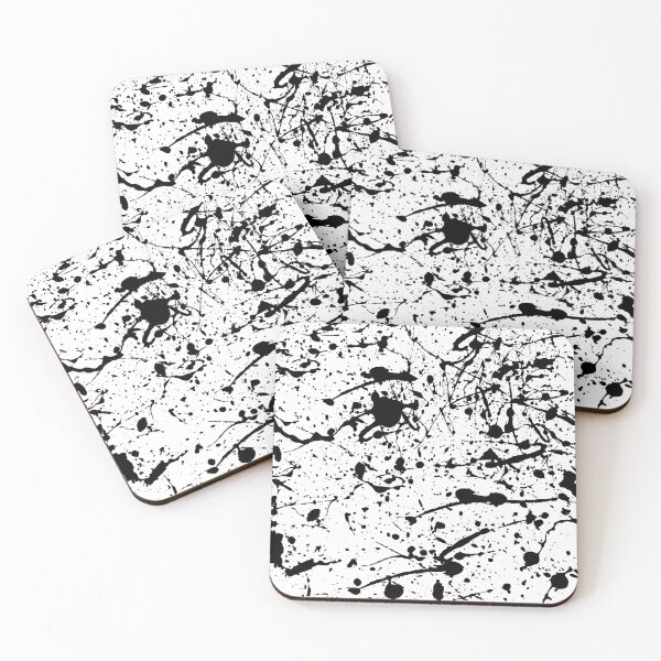 Item preview, Black Splatter Ink Brush Abstract  designed and sold by m313andrade.