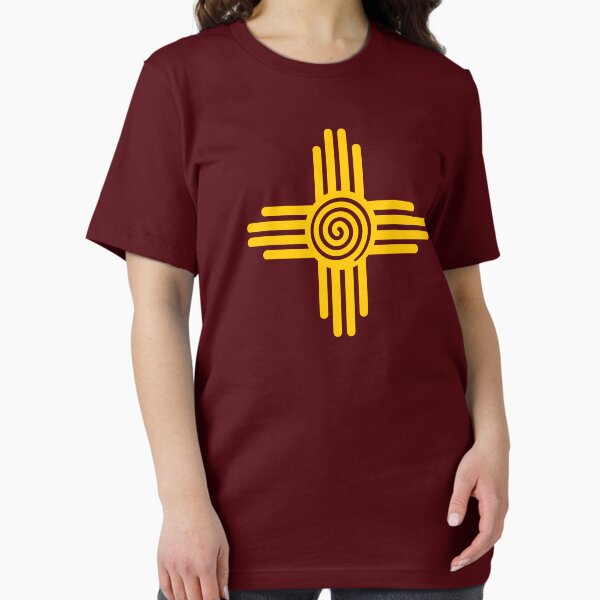 Item preview, Zia Sun, Spiral, Symbol, New Mexico, Flag designed and sold by nitty-gritty.