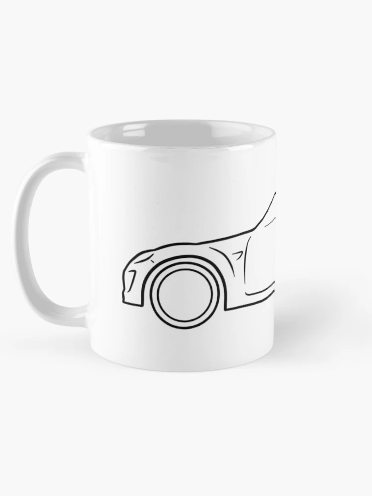 Aperçu 5 sur 6. Mug à café avec l'œuvre  Mazda RX8 R3 créée et vendue par AutoClub.