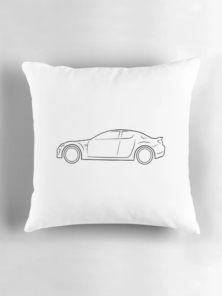 Thumbnail 3 of 4, Pillow, Mazda RX8 R3 designed and sold by AutoClub.