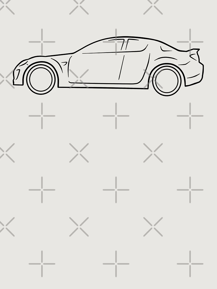 Thumbnail 6 of 6, Premium Oversized Sweatshirt,  Mazda RX8 R3  designed and sold by AutoClub.