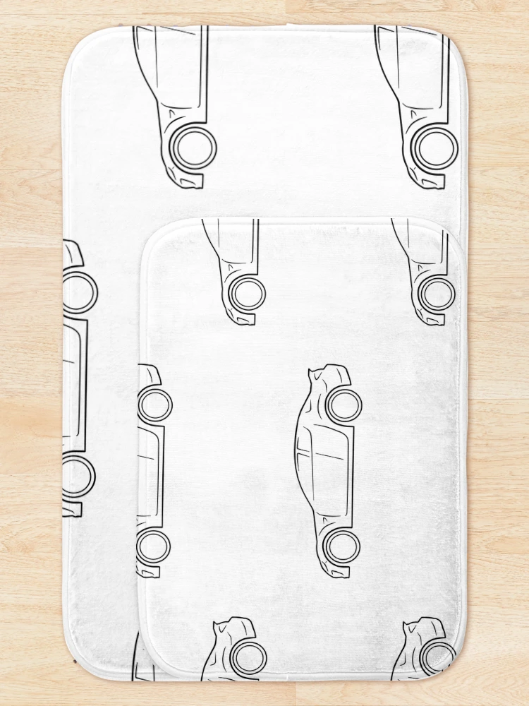 Thumbnail 5 of 6, Bath Mat, Mazda RX8 R3 designed and sold by AutoClub.