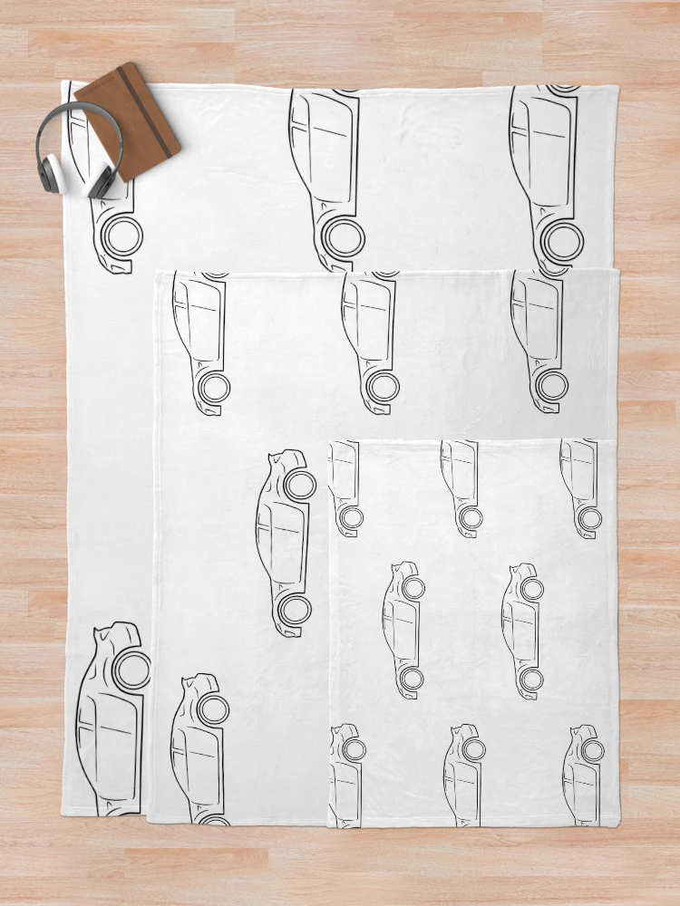 Thumbnail 5 of 6, Throw Blanket, Mazda RX8 R3 designed and sold by AutoClub.