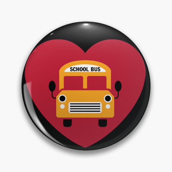 Item preview, Just A Boy Who Loves School Buses Heart  designed and sold by Wearablepsa.