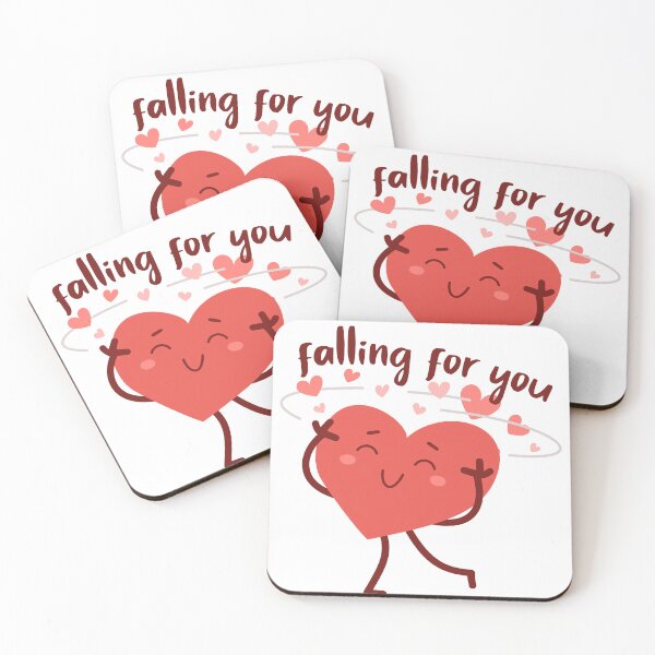 Item preview, Falling For You I Like You Will You Be Mine designed and sold by StickerbashCo.