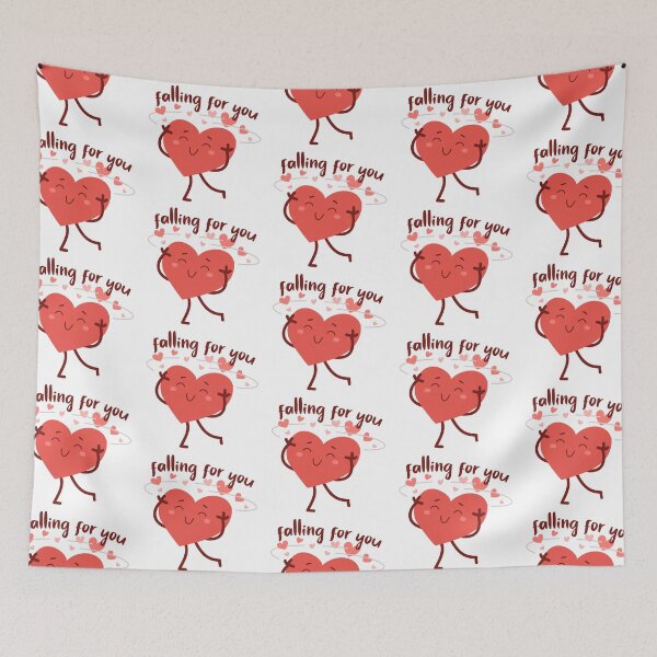 Item preview, Falling For You I Like You Will You Be Mine designed and sold by StickerbashCo.