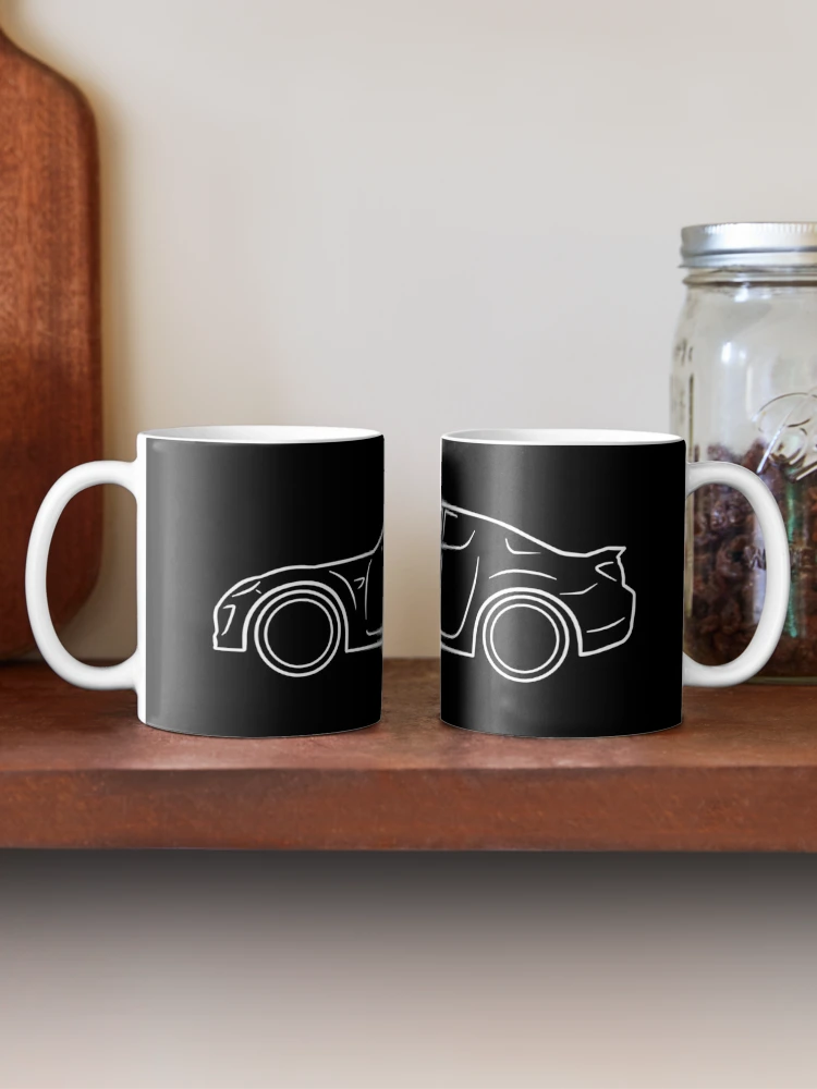Aperçu 2 sur 6. Mug à café avec l'œuvre Mazda RX8 R3 créée et vendue par AutoClub.