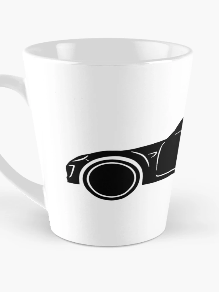 Aperçu 3 sur 4. Mug à café avec l'œuvre Mazda RX8 R3 créée et vendue par AutoClub.