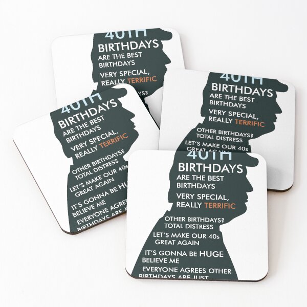 Item preview, Cute Trump Shirt Trump Quote 40th Birthday Celebration designed and sold by Heidi Designs.