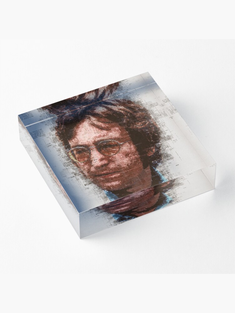 Alternate view of John Acrylic Block
