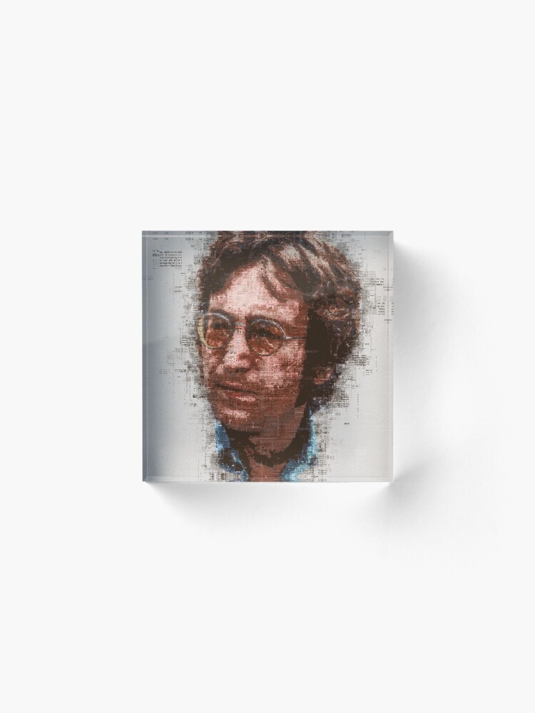 Alternate view of John Acrylic Block