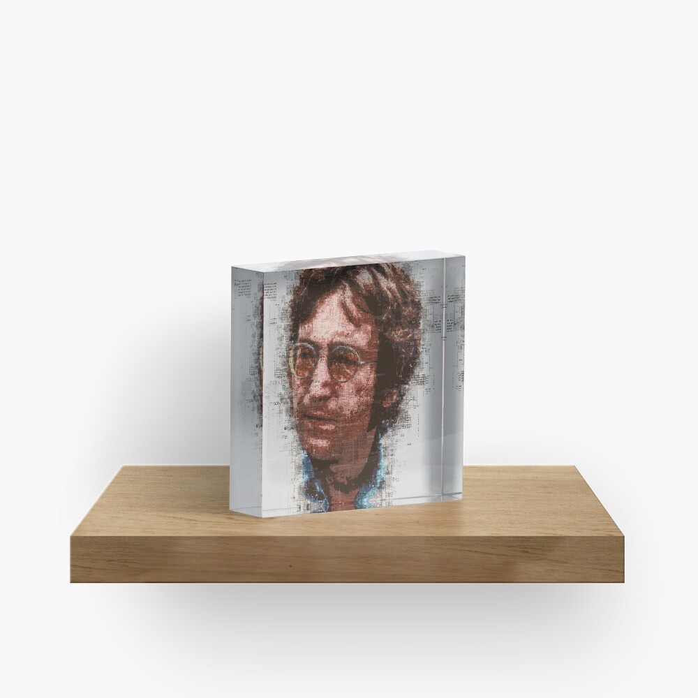 John Acrylic Block