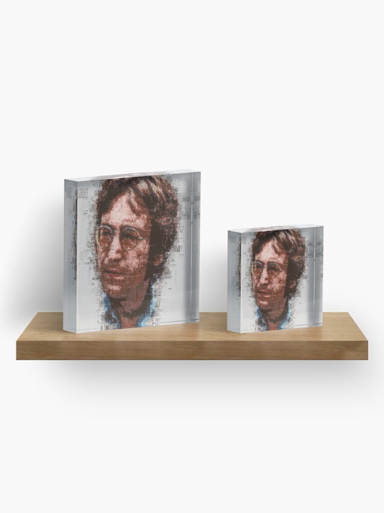Alternate view of John Acrylic Block