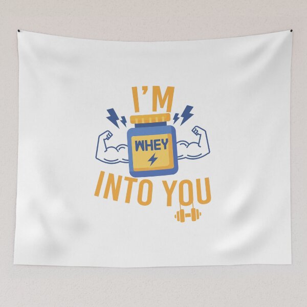 Item preview,  Im Whey Into You Gym Sport Training Quote Collection Orange Version designed and sold by NasMansouri.