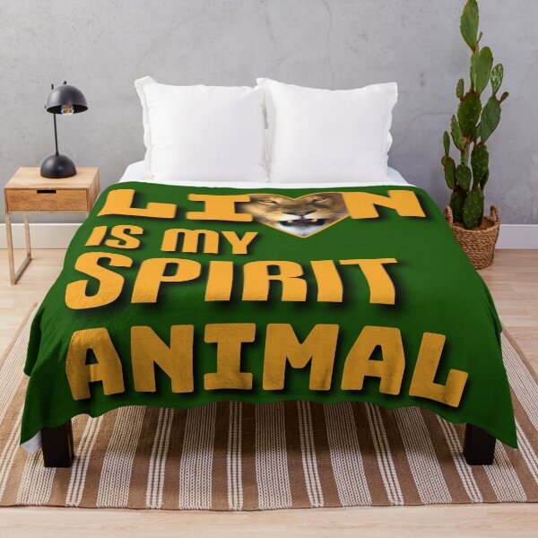Item preview, lion is my spirit animal. designed and sold by Umiska.