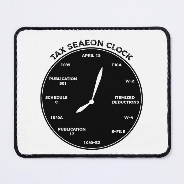 Item preview, Tax season clock, Gift for any Accountant during the taxing period, Bookkeeper T-shirt,CPA student Mugs designed and sold by Eddyed.