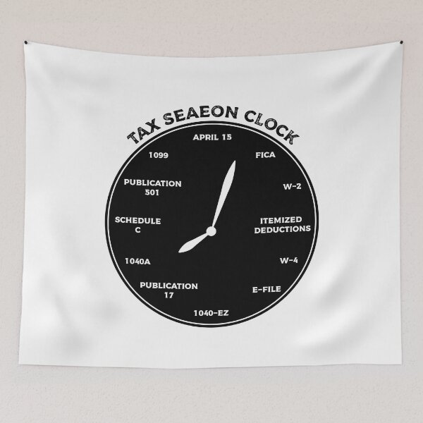 Item preview, Tax season clock, Gift for any Accountant during the taxing period, Bookkeeper T-shirt,CPA student Mugs designed and sold by Eddyed.