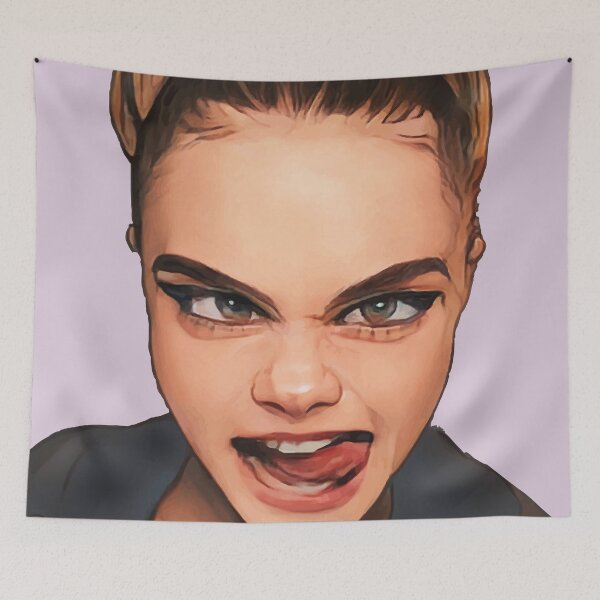 Item preview, Cute Cara Delevingne designed and sold by Bespired.