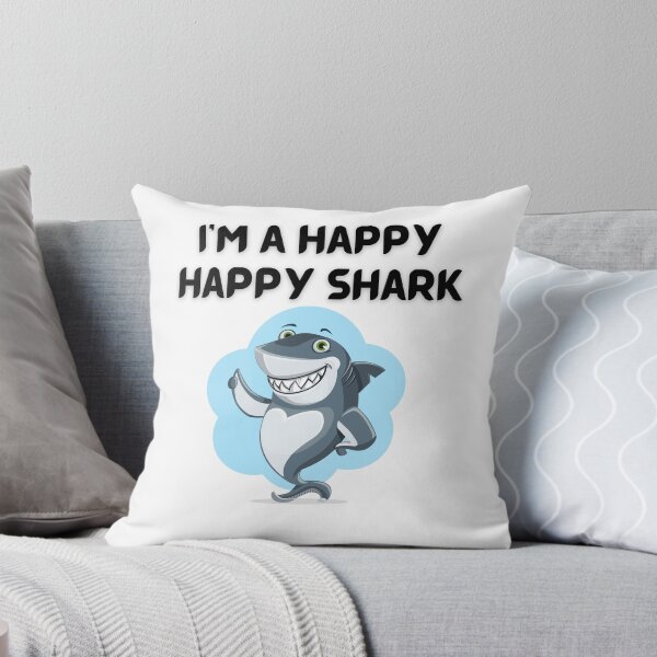 Item preview, I'm a happy happy shark designed and sold by GaflariDesign.