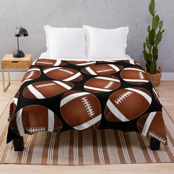 Item preview, American Football Game Pattern Balls Sport Sports Pigskin designed and sold by Draculaura2009.