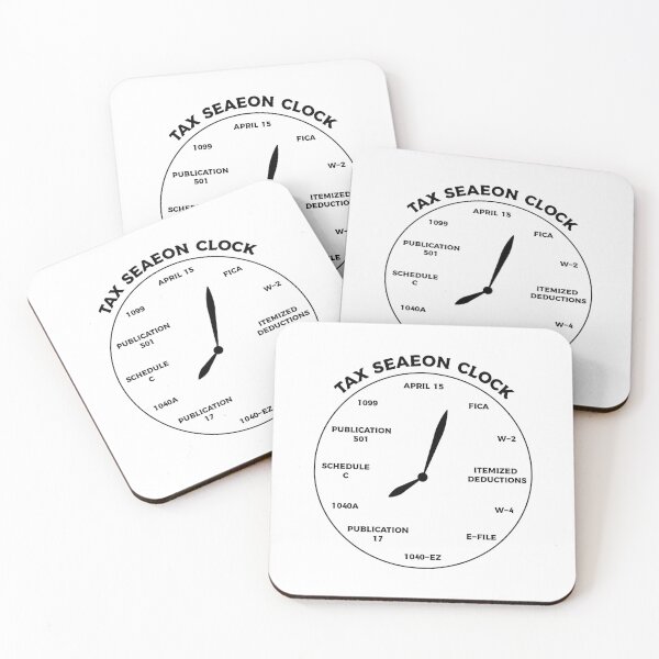 Item preview, Tax season clock, Gift for any Accountant during the taxing period, Bookkeeper T-shirt,CPA student Mugs designed and sold by Eddyed.