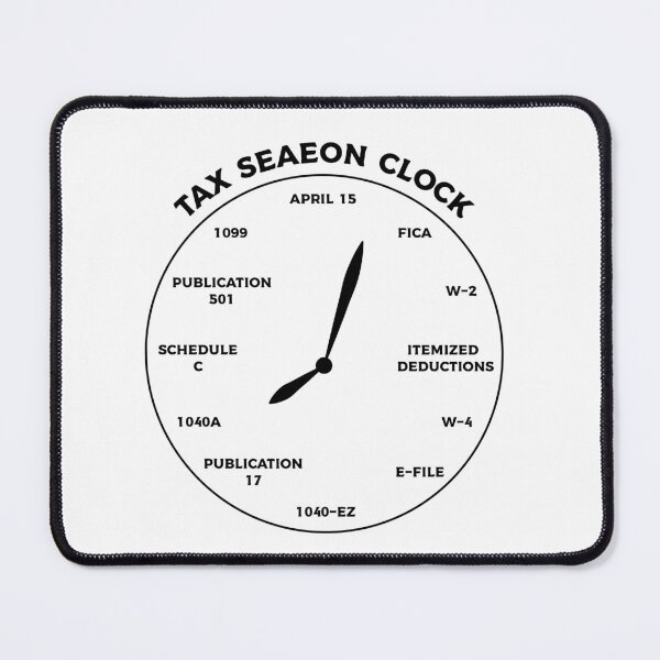 Item preview, Tax season clock, Gift for any Accountant during the taxing period, Bookkeeper T-shirt,CPA student Mugs designed and sold by Eddyed.