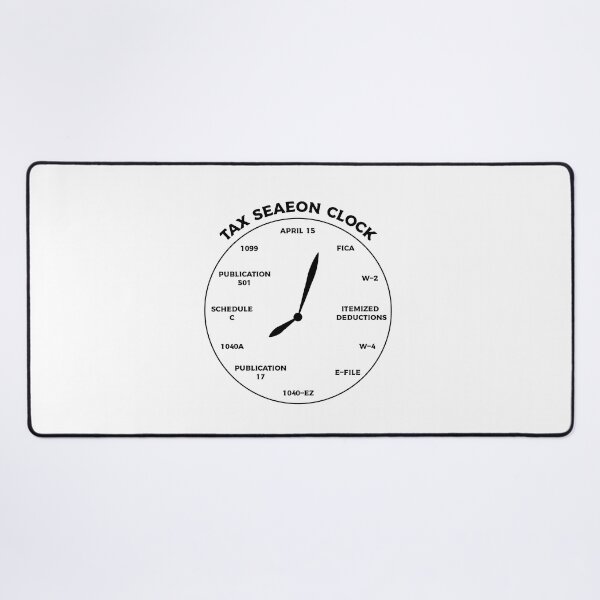 Item preview, Tax season clock, Gift for any Accountant during the taxing period, Bookkeeper T-shirt,CPA student Mugs designed and sold by Eddyed.