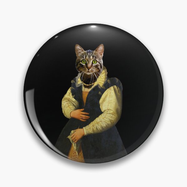 Item preview, Cute cat Distinguish Royal Dog Pets on renaissance oil painting designed and sold by katarsisworks.